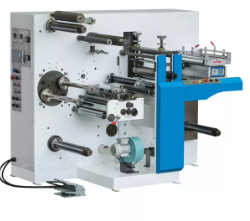 Rotary Automatic Adhesive Sticker Label Die Cutting Machine เครื่องตัดฉลากติดด้วยตนเองอัตโนมัติแบบหมุน